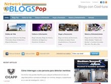 Tablet Screenshot of blogspop.net